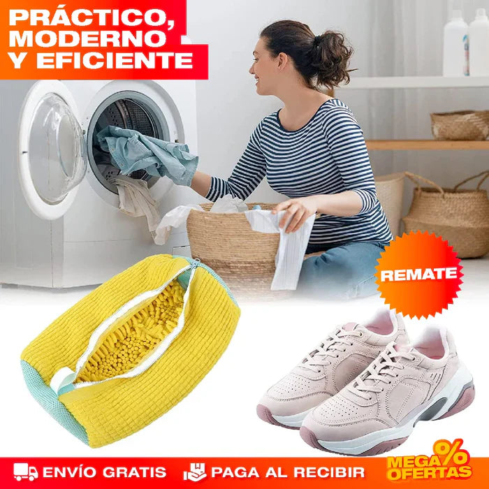 2x1 BOLSAS PARA LAVAR ZAPATOS EN LAVADORA-TOP EN VENTAS