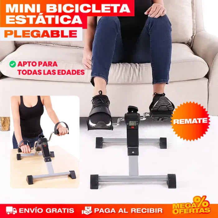 MINI BICICLETA ESTÁTICA PLEGABLE- TOP EN VENTAS