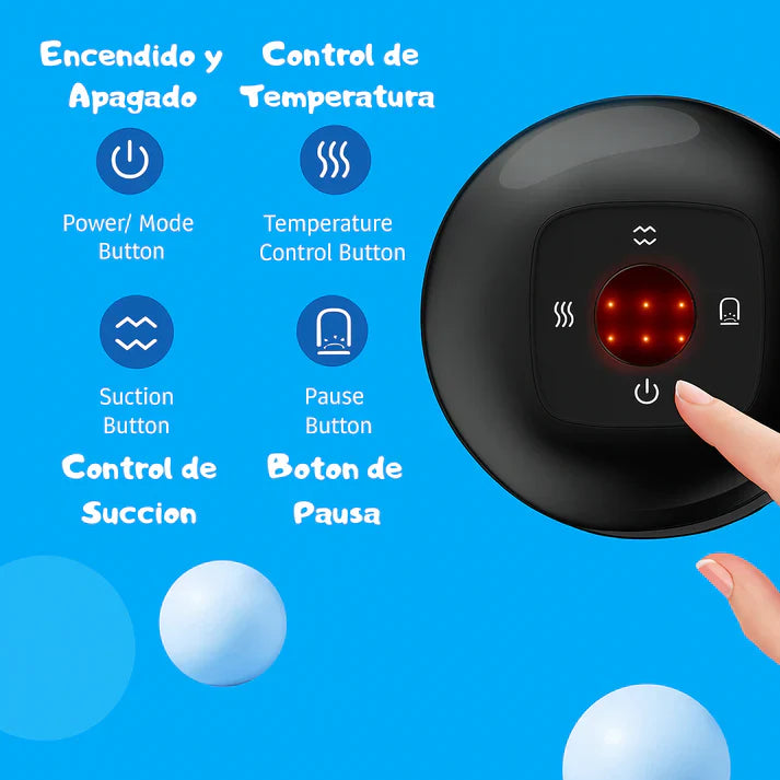 VENTOSA ELECTRICA ANTICELULITIS - RECUPERACION MUSCULAR